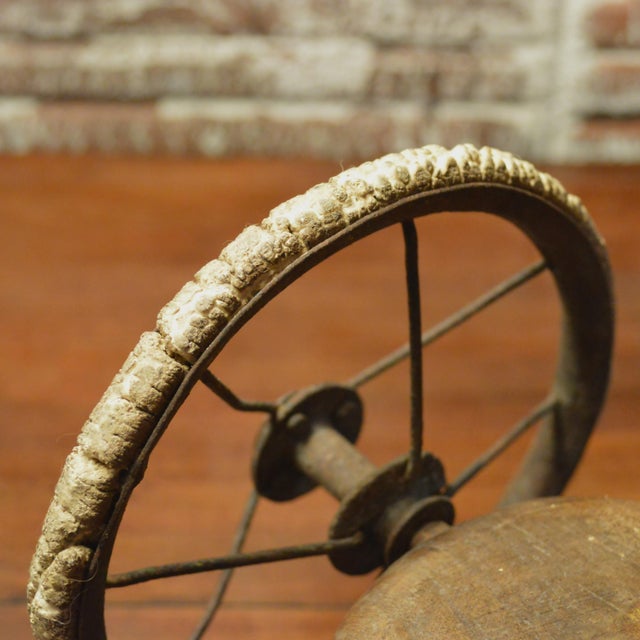 Antique Spanish Carved Wood Tricycle Chairish