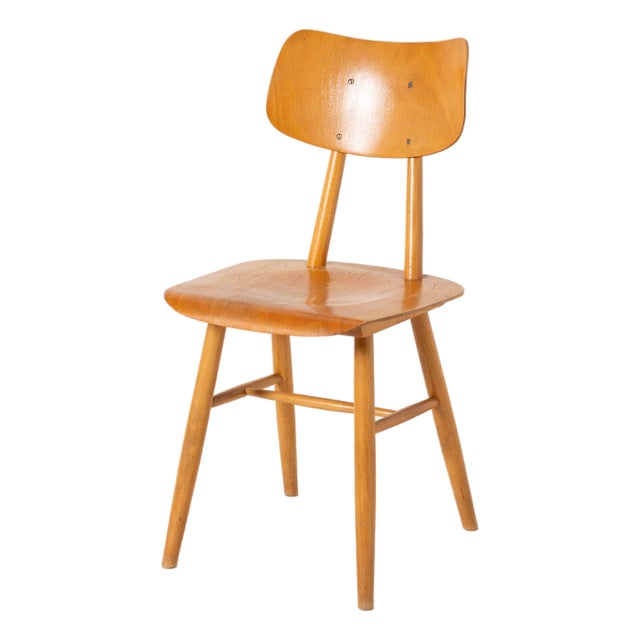 Mid-Century Modern Dining Chair from Ton, Czechoslovakia, 1960s For Sale