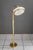 Height-Adjustable Swivel Floor Lamp with Opal Glass Shade, Vienna, Austria, 1920s For Sale - Image 14 of 18