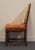 Late 20th Century Sterling Collection English Traditional Tudor Style Dining Side Chair W. Shepherdess Theme Upholstery For Sale - Image 5 of 9