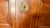 Antique French Empire Armoire Walnut, Columns to Either Side Front With Bronze Gilt Mounts Also Gilt Bronze Key Hole For Sale In Dallas - Image 6 of 12