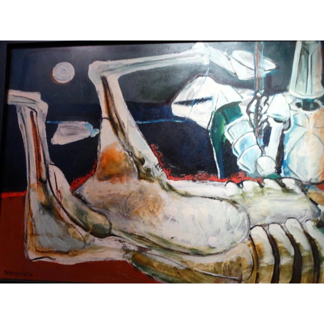 Mid 20th Century Vintage Mid Century Rendering for "Don Quixote" Painting by Walter Peregoy For Sale - Image 5 of 6