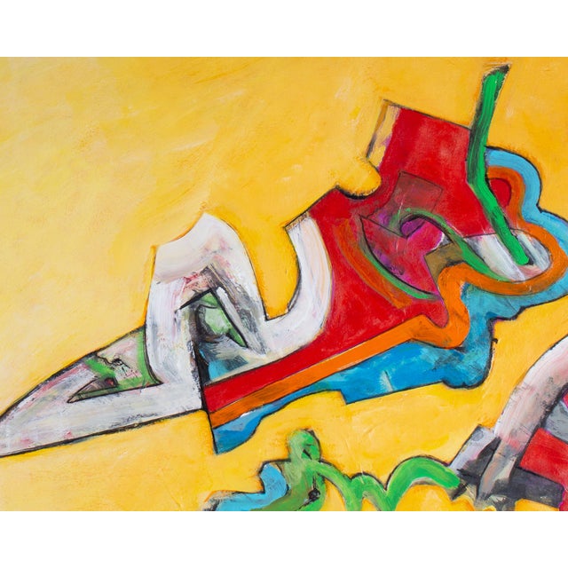 Early 21st Century Abstract Mixed Media Painting by James L. Bruch For Sale - Image 5 of 8