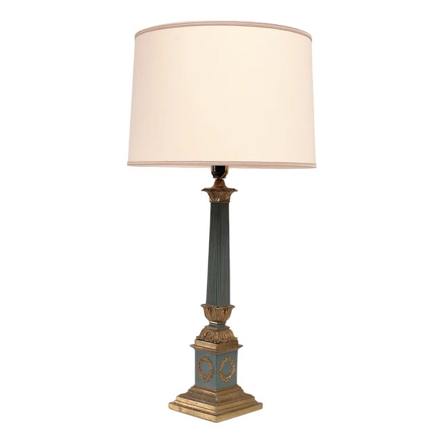 Large Empire Revival Table Lamp, England, 1960s For Sale