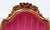 Vintage Victorian Revival Mahogany His & Hers Parlor Chairs Red Velvet Pair For Sale - Image 12 of 18