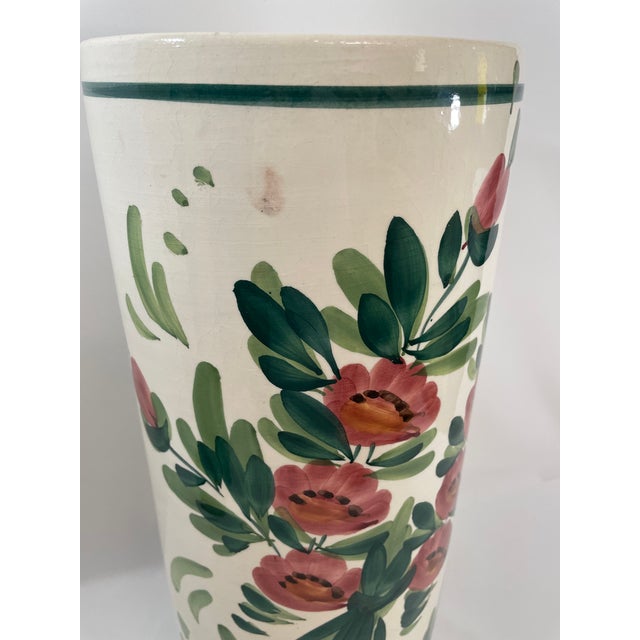 1960s-70s Ceramic Umbrella or Stick Stand Made in Spain For Sale - Image 15 of 17