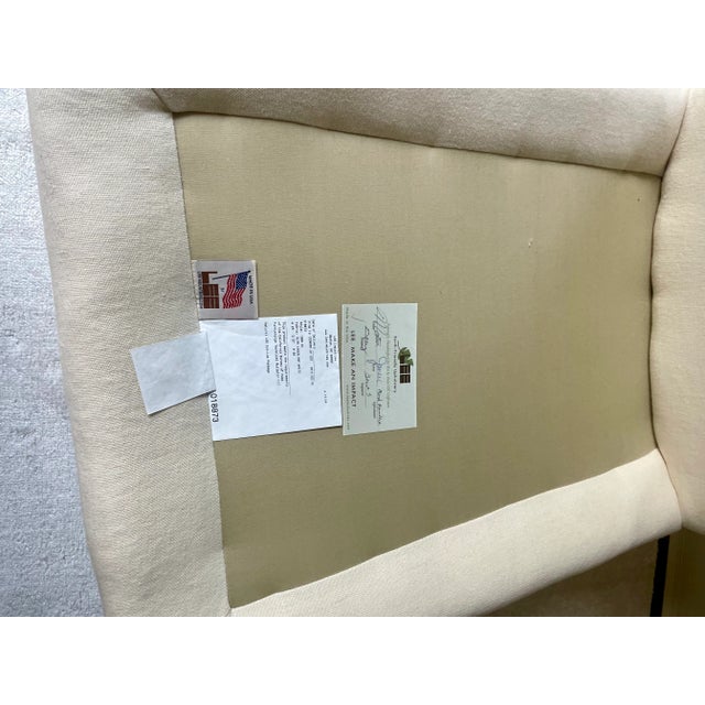 Lee Industries Slipper Chairs- Pair For Sale In Atlanta - Image 6 of 9