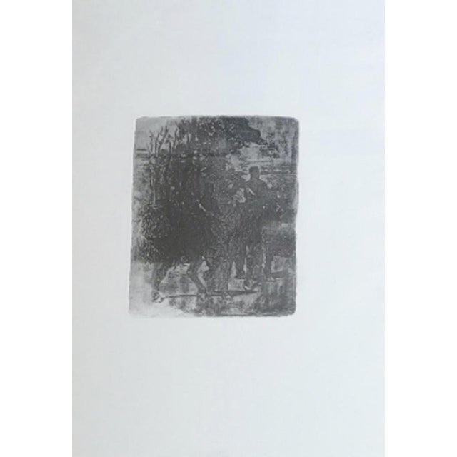 Giovanni Fattori Cavalrymen marching Etching Dimensions: 20x15 cm This piece is attributed to the mentioned...