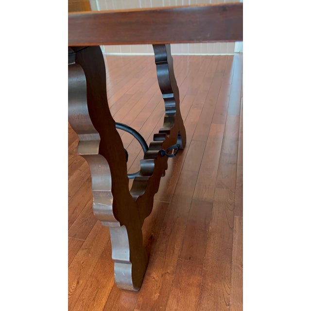Spanish 1940s Spanish Colonial Dining Table For Sale - Image 3 of 6