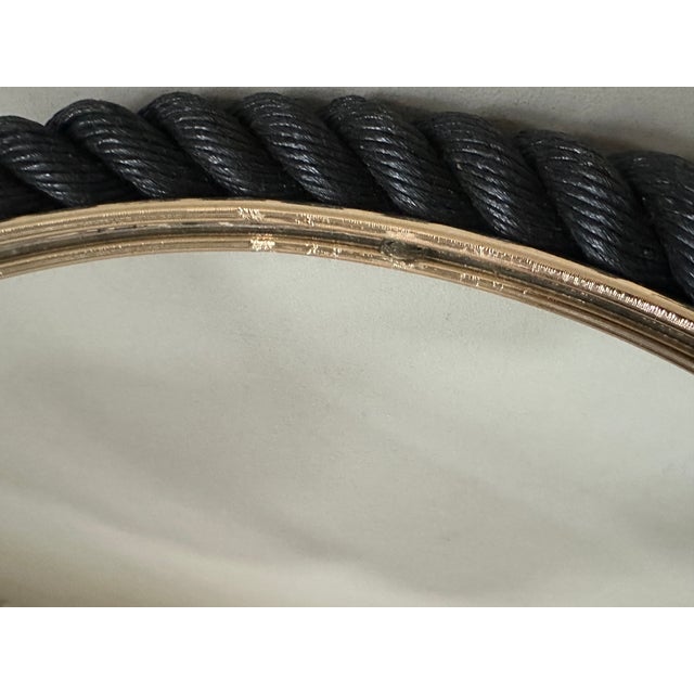 A very pretty rope mirror dating from the 1970s, it's very decorative and in good overall condition, with just a small...