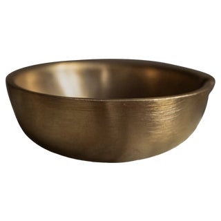 Golden Bronze Bowl by Rick Owens For Sale