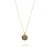 Contemporary Purity Lotus Flower Sterling Silver & Gold Chain Necklace For Sale - Image 3 of 8
