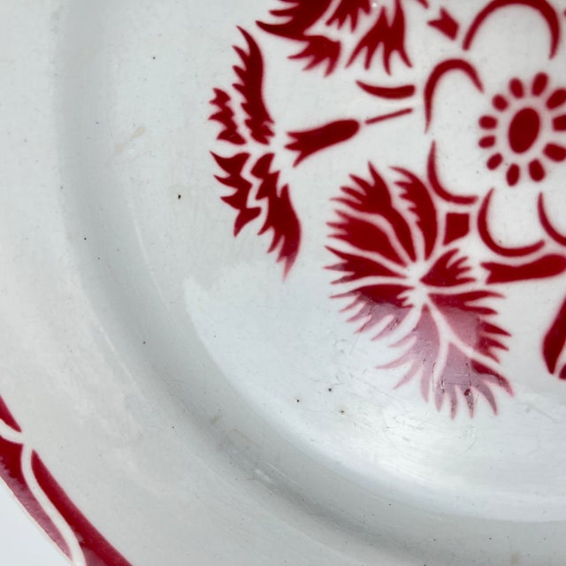 Annecy Dinner Plates from KG Lunéville, 1920s, Set of 6 For Sale - Image 6 of 11