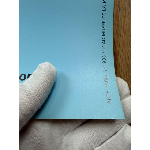 Jean Alexis Rouchon Exhibition Poster, 1983 For Sale - Image 3 of 10