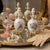 1960s Vintage Hand Painted Porcelain Vanity Set-Tray-Perfume Bottles-Casket-Jar-Signed For Sale - Image 5 of 11