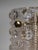 Bubble Crystal Glass and Brass Sconce by Carl Fagerlund for Orrefors, 1960 For Sale - Image 16 of 17