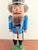 Wood German Nutcracker with Blue Jacket, 1960s For Sale - Image 7 of 8