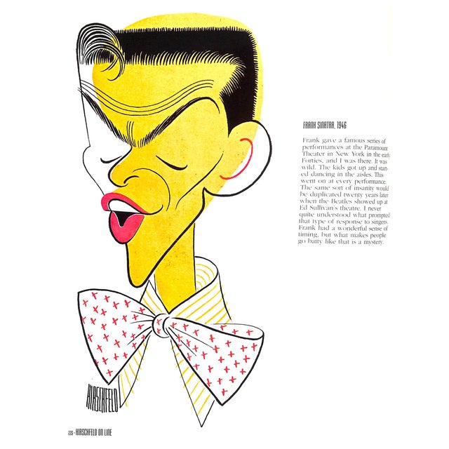 "Hirschfeld on Line" 1999 Hirschfeld, Al (Signed) For Sale In New York - Image 6 of 12