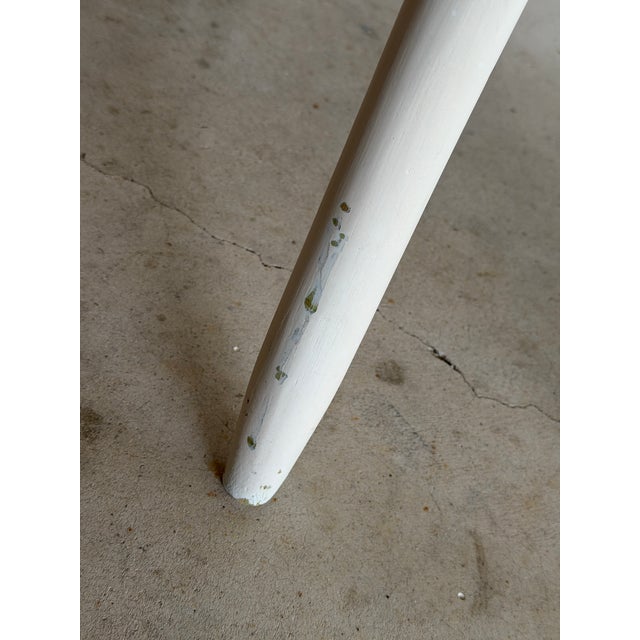 1970s Monumental Vintage Coastal Boho Rattan Console Table With Lattice Detail For Sale - Image 5 of 12