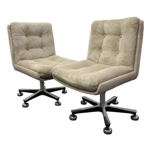 Italian Lounge Chairs, 1970s, Set of 2 For Sale