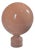 Hand-Lacquered Lamp Finial – Blush For Sale