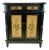 1980s Vintage Chelsea House Style Italian Tuscan Hand-Painted Storage Cupboard Console For Sale