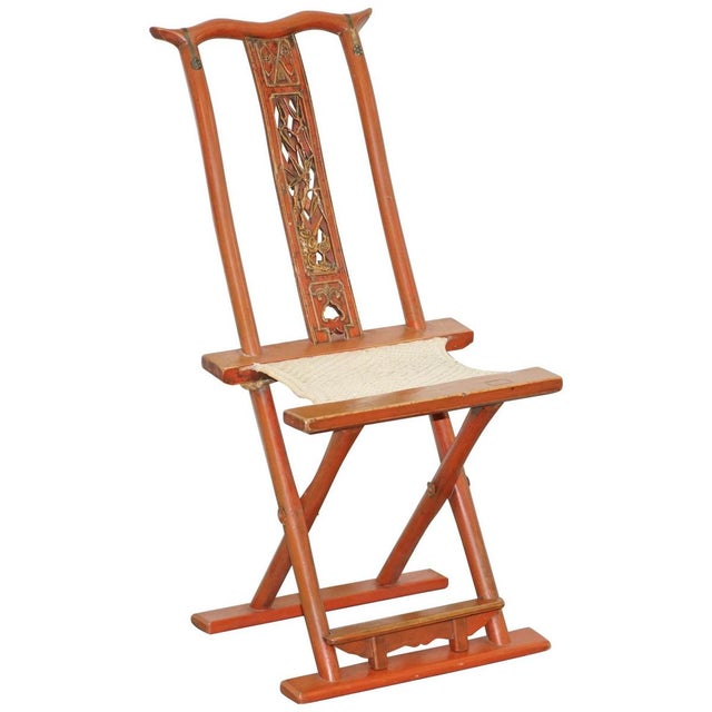 Antique Folding Chair For Sale - Image 17 of 17