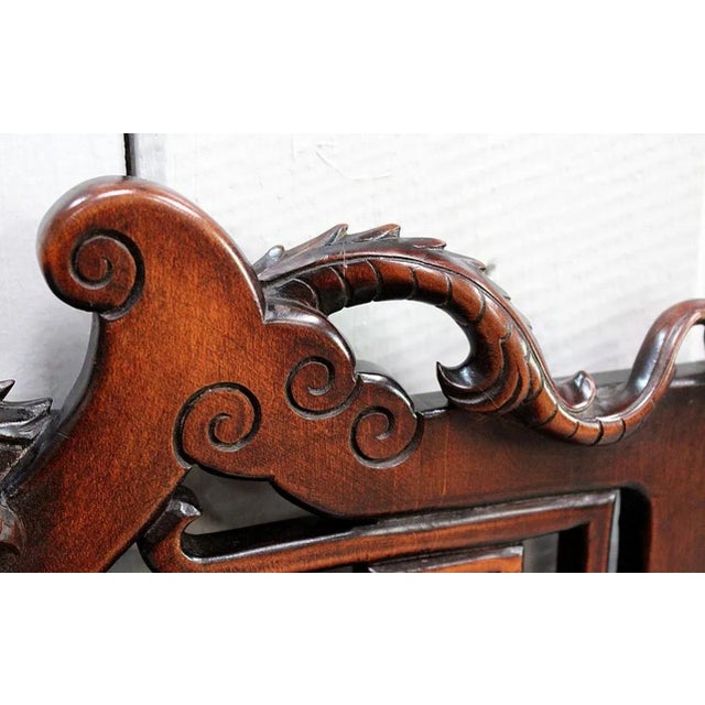 Wood Antique Beech Music Cabinet Attributed to G. Viardot, 1900s For Sale - Image 7 of 18