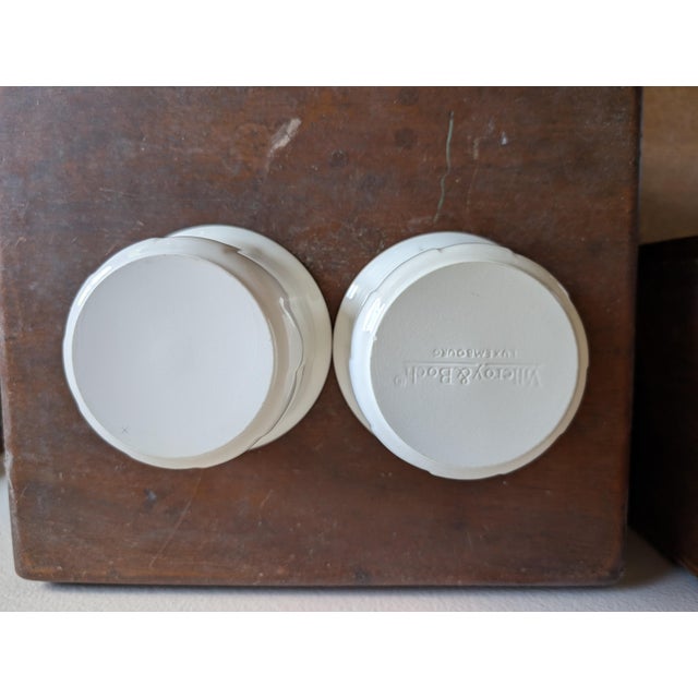 Late 20th Century Vintage Villeroy & Boch Botanica Porcelain Ramekins ~ Set of 2 ~ Made in Luxembourg For Sale - Image 5 of 9