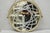 Hollywood Regency Contemporary Modern Hollywood Regency Round Etched Glass Hanging Wall Mirror For Sale - Image 3 of 13