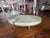 Custom Palms Hotel Las Vegas Daybed – Sculptural Oval Form With Integrated Side Tables & Caster Base For Sale - Image 16 of 16