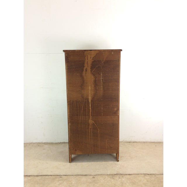 Antique American Pine Cabinet With 4 Shelves For Sale - Image 9 of 12