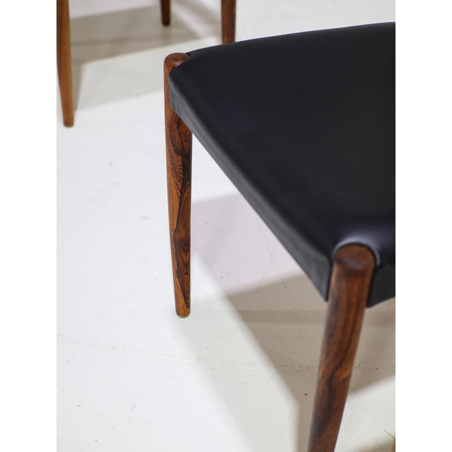 Danish 343 Dining Chairs in Rosewood by Knud Faerch for Slagelse Møbelværk, 1960s, Set of 6 For Sale - Image 18 of 18