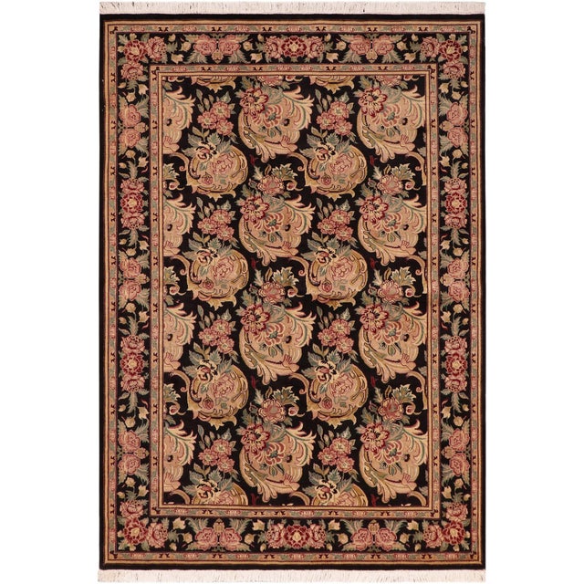 Art Nouveau 1990's William Morris Wool Rug 6'1'' X 9'1'' For Sale - Image 9 of 9