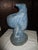 Vintage 1988 Sandstone Concrete Power Blue Father Christmas With Sack For Sale - Image 4 of 6