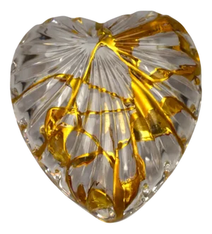 Kintsugi Heart Shaped Box by Myriam Greff