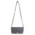 Animal Skin Gray Quilted Lambskin Crush On Chains Flap Bag For Sale - Image 7 of 7