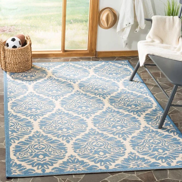 Beach House indoor outdoor rugs bring smart interior design to the patio, porch and backyard deck. These outdoor patio...