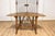 17th Century Italian Baroque Period Walnut Demilune Table with Carved Lyre Base For Sale - Image 10 of 14