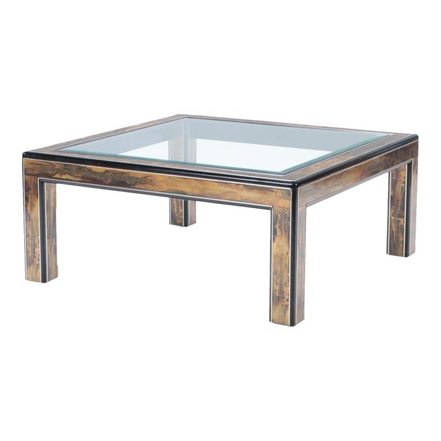 Mid Century-Modern Coffee Table Attributed to Bernhard Rhone for Mastercraft For Sale