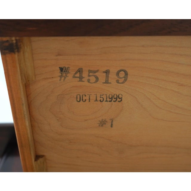 Stickley Mahogany 2 Drawer Console Table For Sale - Image 18 of 18