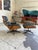 2010s Herman Miller Eames Lounge Chair and Ottoman in Black Leather For Sale - Image 5 of 7