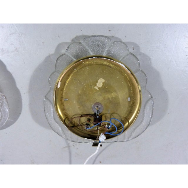 Murano Glass Wall Lamps by Hillebrand 1960s, Set of 2 For Sale - Image 17 of 18