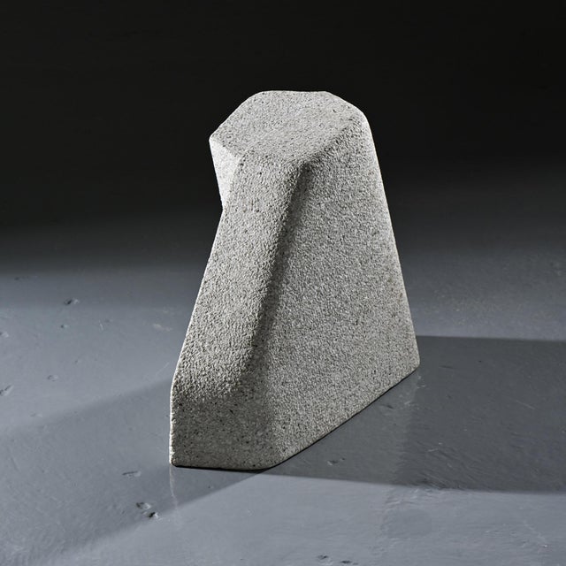 Sculpture Materials Robert Neuhauser, Geometric Sculpture, 1980s, Aerated Concrete For Sale - Image 7 of 18