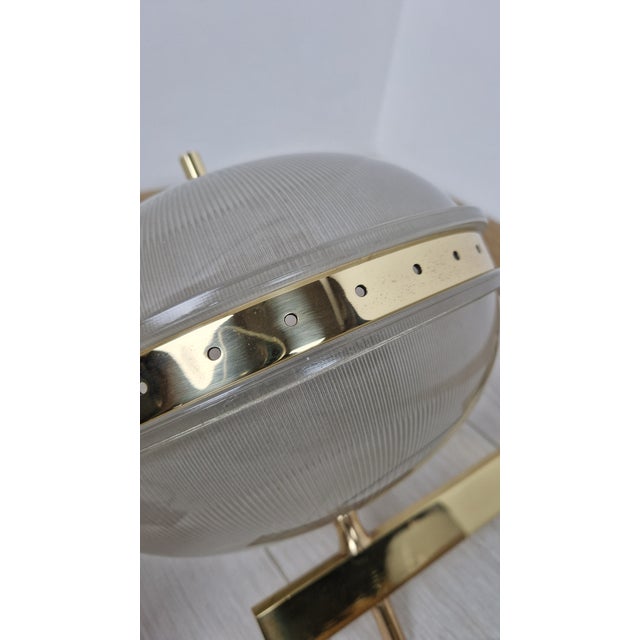 Delta Wall Lamps in Brass with Double Fresnel Glass by Sergio Mazza for Artemide, 1960s, Set of 2 For Sale - Image 9 of 16