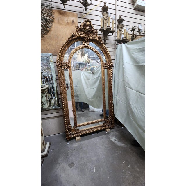 2020s French Ornate Mirror For Sale - Image 5 of 5