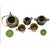 Late 19th Century Antique Meiji Era Japan Cloisonne Enamel Tea Set- 7 Pieces For Sale - Image 5 of 8