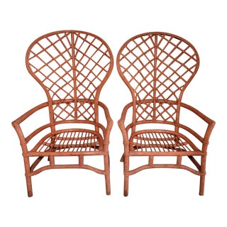 Vintage Used High Back Accent Chairs For Sale Chairish