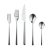 Contemporary Mepra Linea 5-Piece Flatware Set For Sale - Image 3 of 3