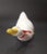 This cute little white duck figurine is a vintage piece that stands at 4 inches tall and 7 inches long. It has a matte...
